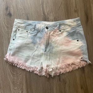 Vintage Havana tie dye shorts